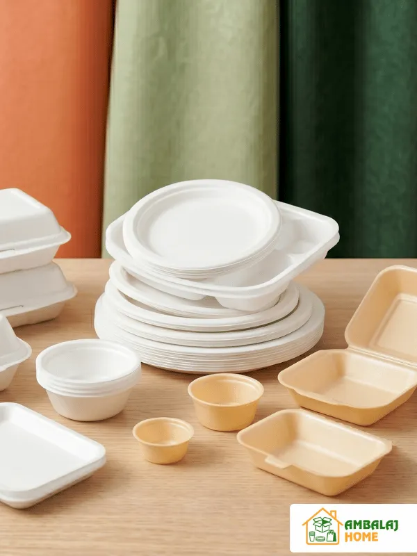 Köpük Tabaklar ve Yemek Kapları